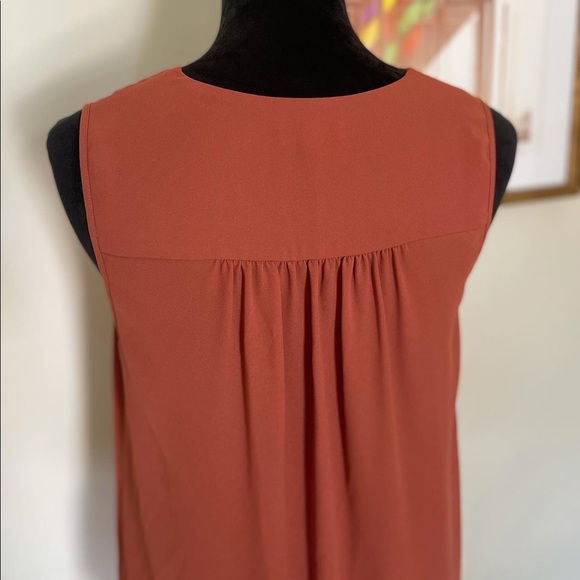 Terracotta Pleione Sleeveless Top - Picture 2 of 3